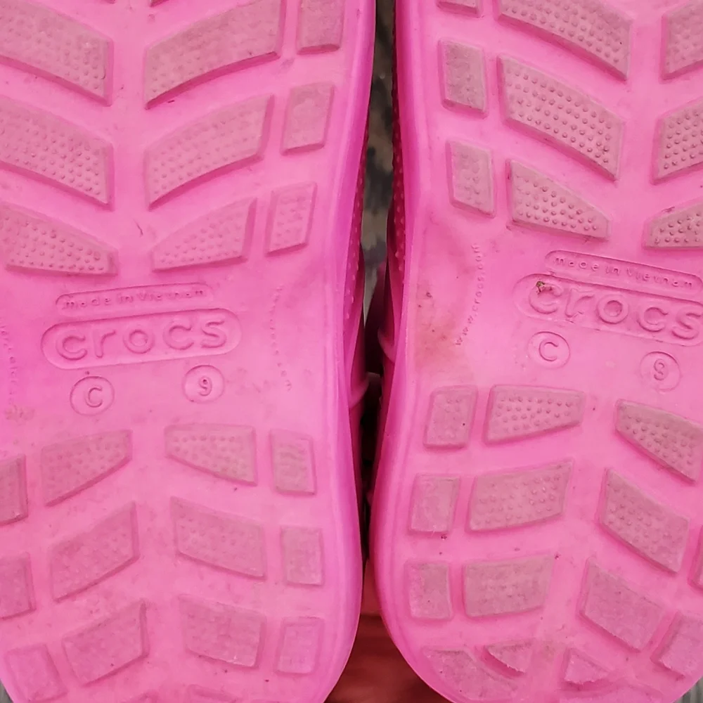 Crocs - Hello Kitty Pink Rain / Rubber Boot Toddler Size 9C - Picture 5 of 5